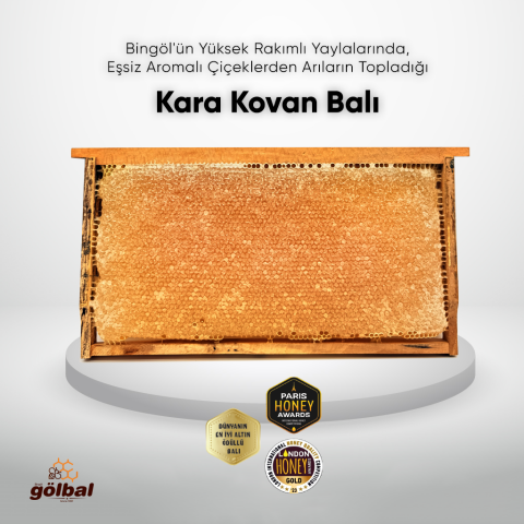 Organik Petek Balı 3,3 Kg. - Ücretsiz Kargo