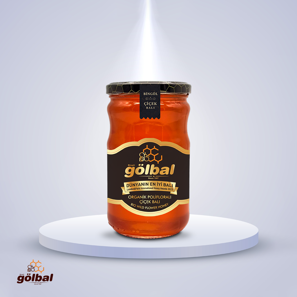 Organik Polifloralı  (Çok Çiçekli) Bal 1 x 850 GR