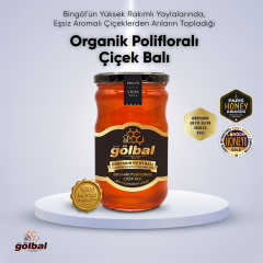 Organik Polifloralı  (Çok Çiçekli) Bal 1 x 850 GR