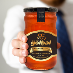 ORGANİK POLİFLORALI  (ÇOK ÇİÇEKLİ) BAL1 x 850 GR