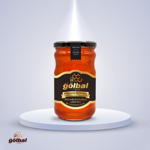 Organik Polifloralı  (Çok Çiçekli) Bal 6x 850 Gr.
